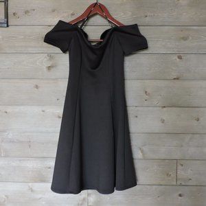 Forever 21 A line off the shoulder dress medium